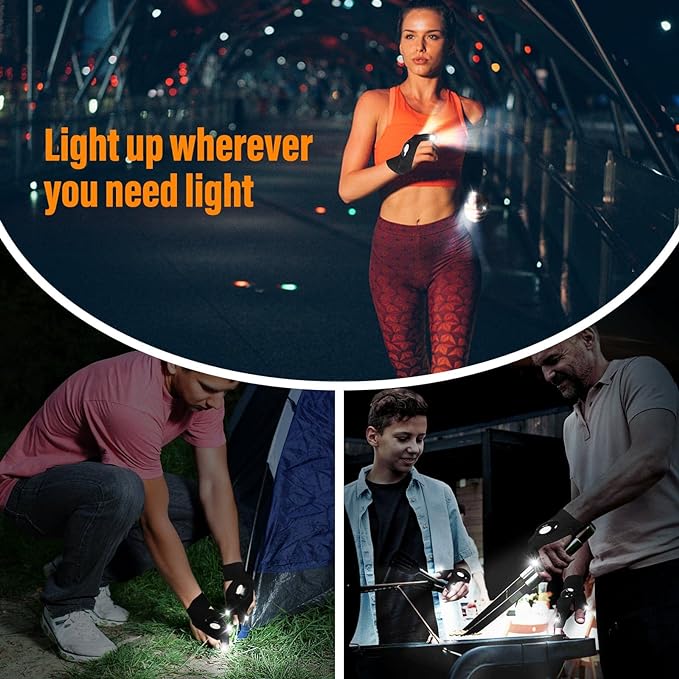 🔥HOT Sale - 70% OFF!🔥 - LED Flashlight Waterproof Gloves🎁