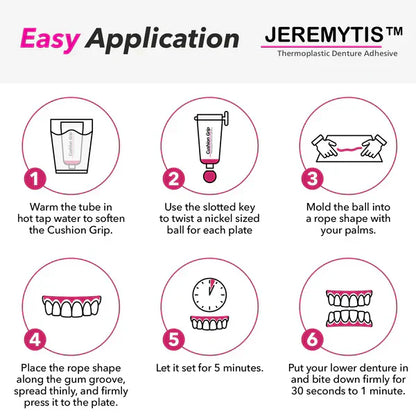 ✨[Official Brand Store] JEREMYTIS™ Thermoplastic Denture Adhesive (✨BUY 2 GET 1 FREE🎁)