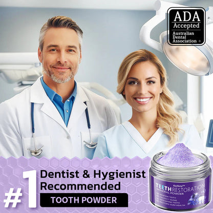 (🔥LAST DAY SALE-40% OFF🔥)Tooth Repair Mineral Powder – Recommended by the🦷 ADA 🦷.