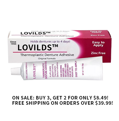 ✨✨✨[Official Brand Store] LOVILDS™ Thermoplastic Denture Adhesive(✨BUY 2 GET 1 FREE🎁)