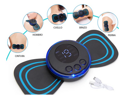 💥 Portable massager with 8 modes and LCD display