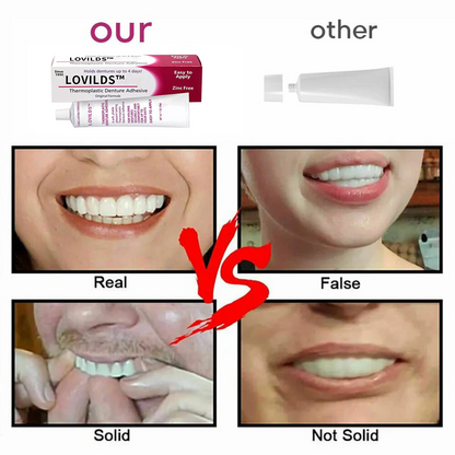 ✨✨✨[Official Brand Store] LOVILDS™ Thermoplastic Denture Adhesive(✨BUY 2 GET 1 FREE🎁)