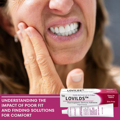 ✨✨✨[Official Brand Store] LOVILDS™ Thermoplastic Denture Adhesive(✨BUY 2 GET 1 FREE🎁)