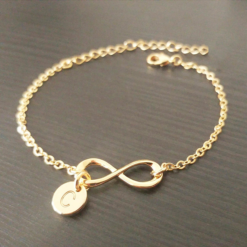 1pc Golden 26 Letter Bracelet