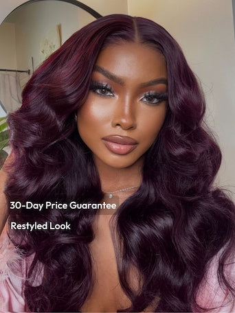 ⏰(Last Day Sale-80% ОFF)⏰Transparent Lace Front 3D Body Wave Wig Real Ear To Ear With Invisi Drawstring Wig Lace Fit Better