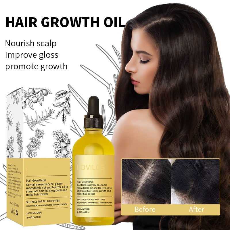 🔥On Sale Now⭐ LOVILDS™ Rosemary Hair Growth Essence 100% Natural Hair Growth🌱