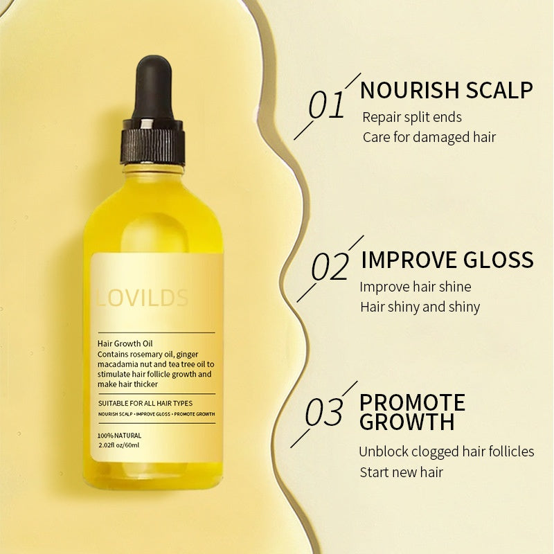 🔥On Sale Now⭐ LOVILDS™ Rosemary Hair Growth Essence 100% Natural Hair Growth🌱