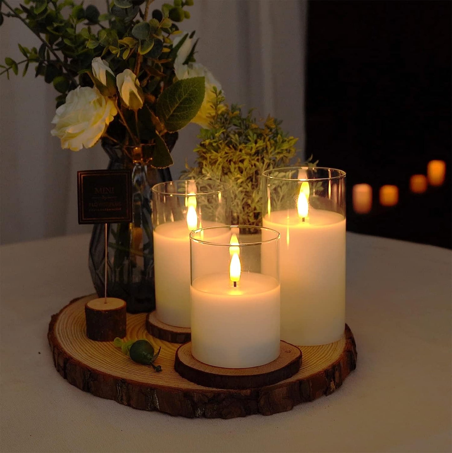 Glowlabo® Flameless Candles Set