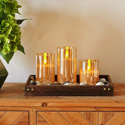 Glowlabo® Flameless Candles Set