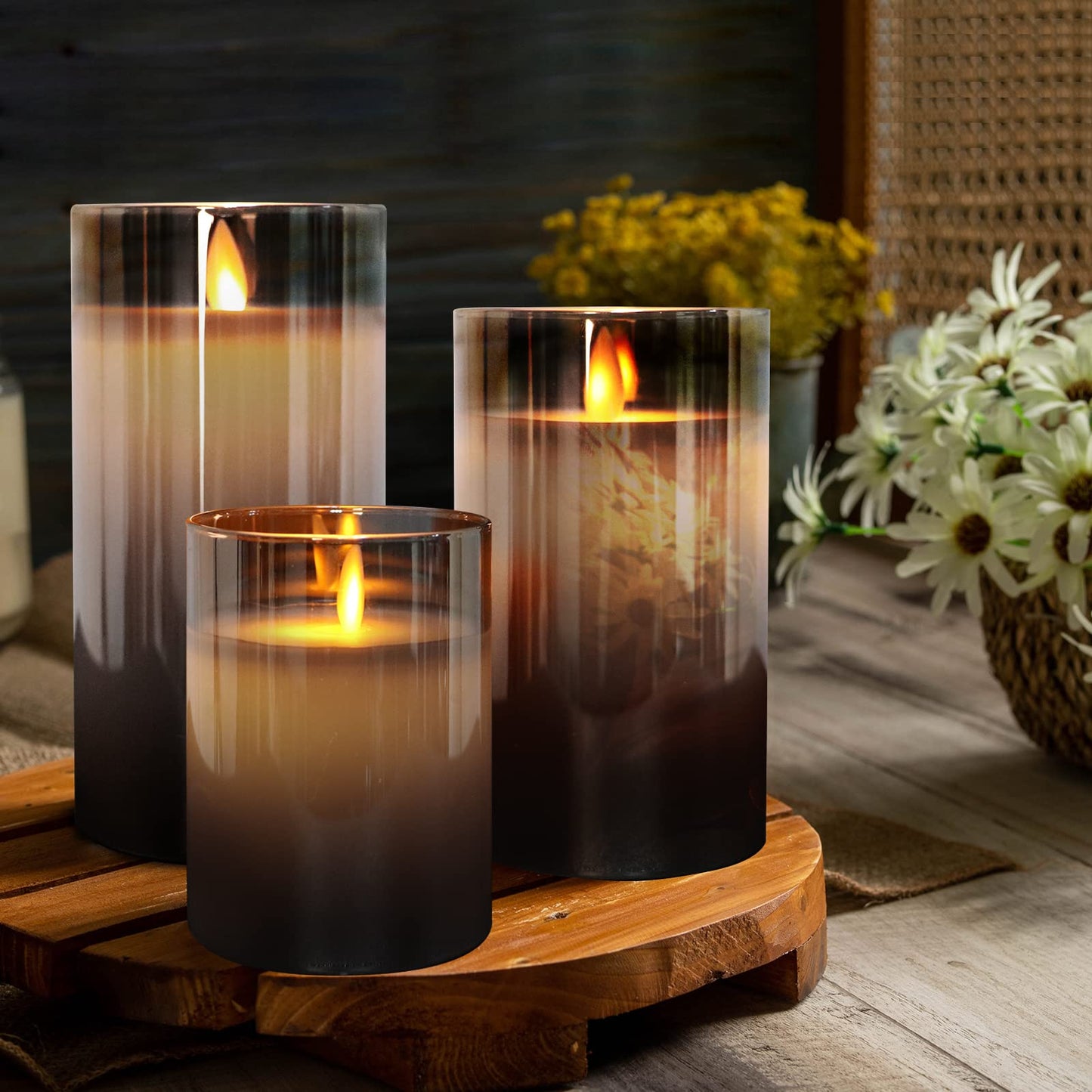 Glowlabo® Flameless Candles Set