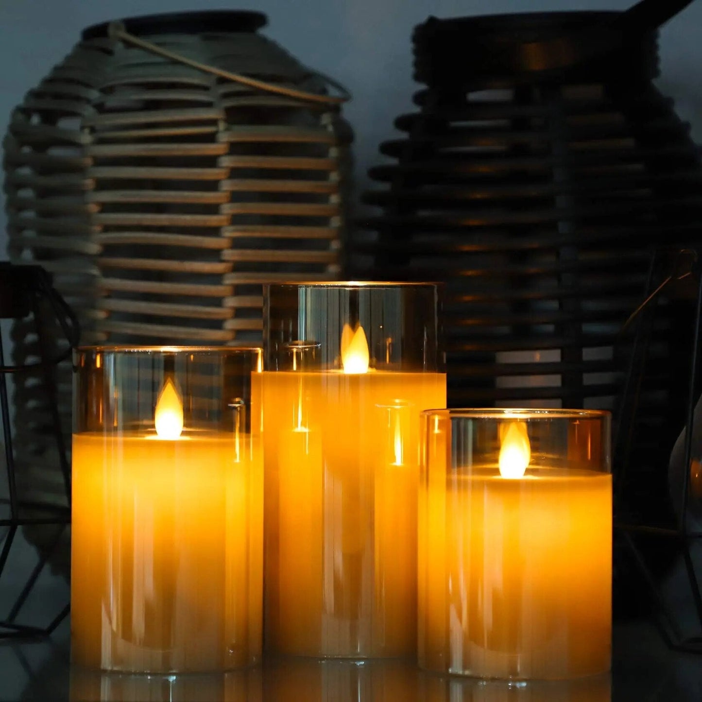 Glowlabo® Flameless Candles Set