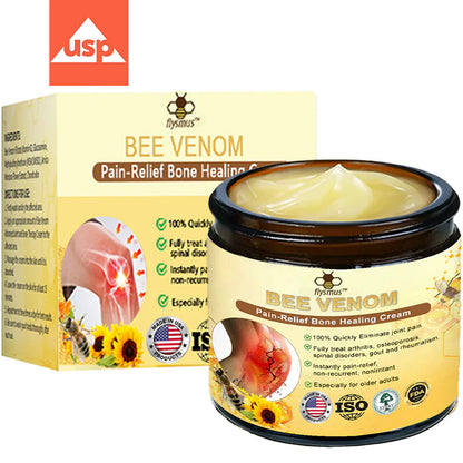 ✅Official Store: flysmus™ Bee-Venom Pain-Relief Bone Healing Cream👨‍⚕️USA Osteopathic Medical Association （AAOS）Approved(Reducing joint swelling, pain, stiffness, redness, warmth, soreness, and joint fatigue)