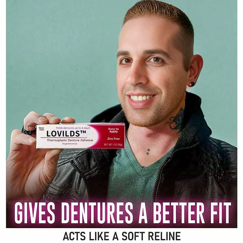 ✨✨✨[Official Brand Store] LOVILDS™ Thermoplastic Denture Adhesive(✨BUY 2 GET 1 FREE🎁)