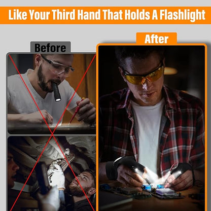 🔥HOT Sale - 70% OFF!🔥 - LED Flashlight Waterproof Gloves🎁