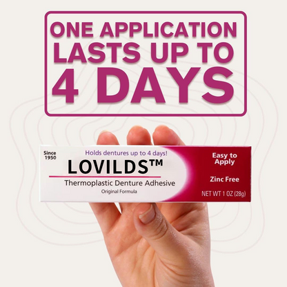 ✨✨✨[Official Brand Store] LOVILDS™ Thermoplastic Denture Adhesive(✨BUY 2 GET 1 FREE🎁)